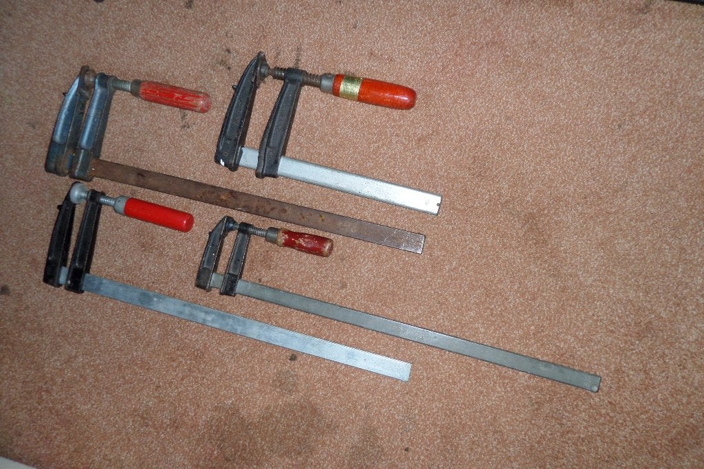 Lijmklemmen - Lijmtangen - 6 stuks - €50,=, Ophalen, Zo goed als nieuw, Klem