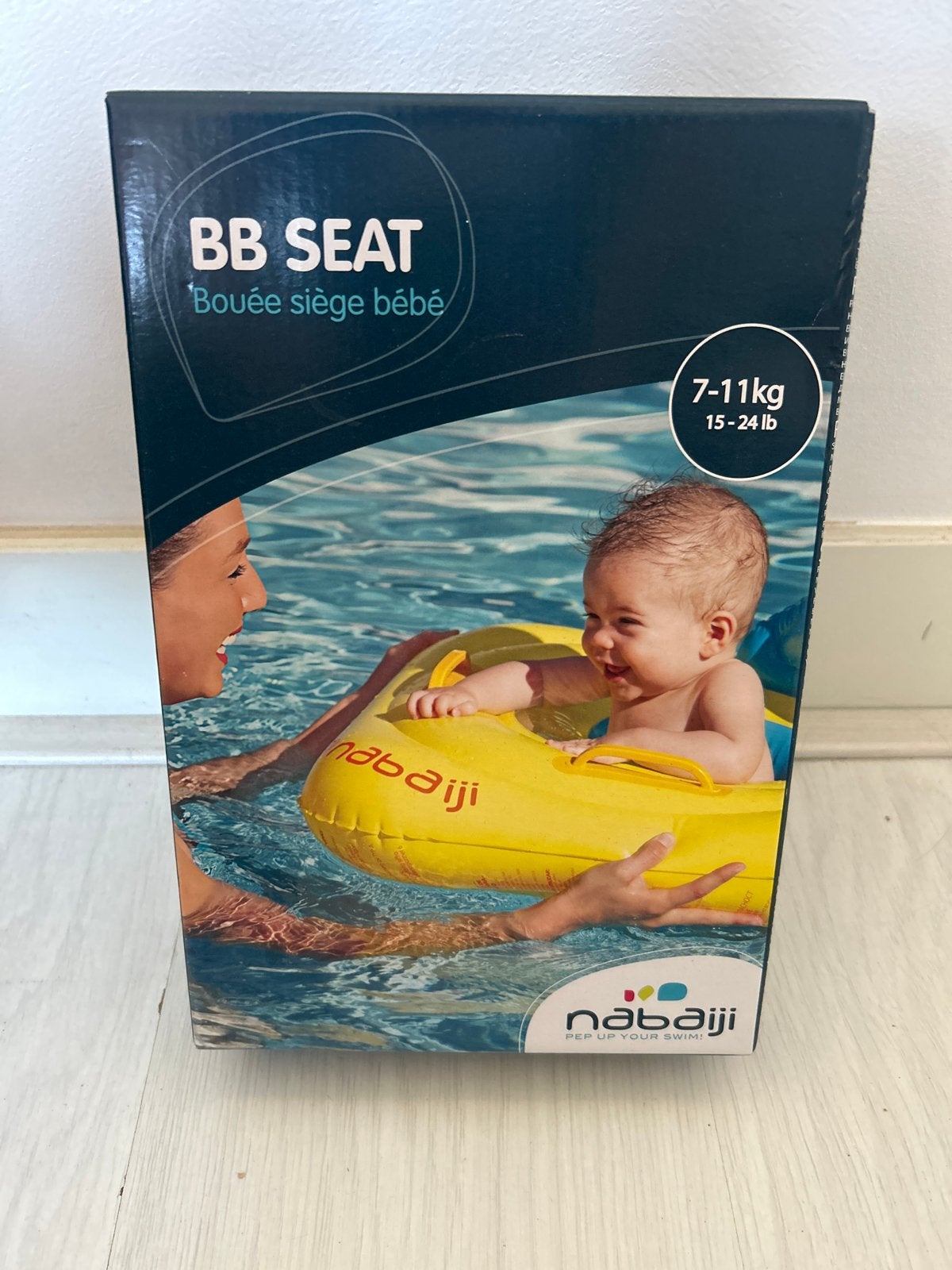 Nieuwe Nabaiji BB Seat Baby Zwemzitje 7-11kg, Kinderen en Baby's, Ophalen, Nieuw