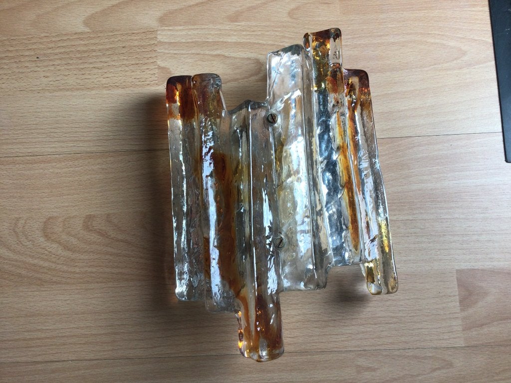Murano wand lamp, Ophalen, Zo goed als nieuw, Glas