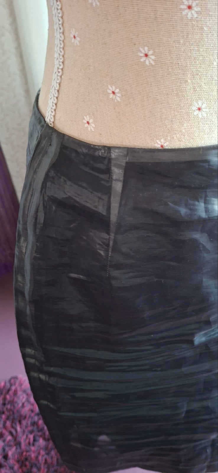 Dubbellaags rok Strenesse maat 38, Kleding | Dames, Rokken, Zo goed als nieuw, Knielengte, Grijs, Ophalen