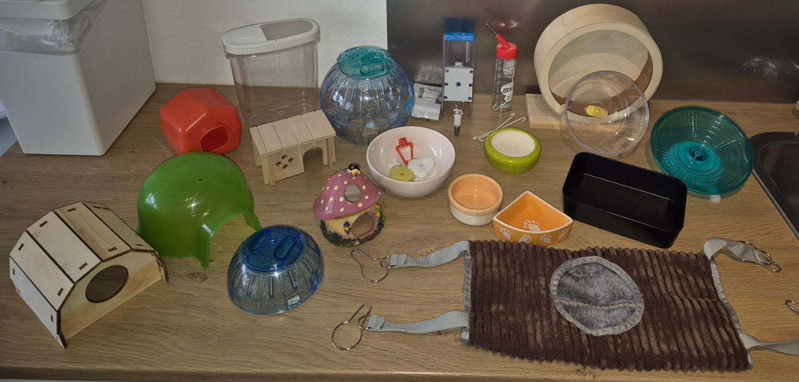Hamster spullen / toebehoren., Dieren en Toebehoren, Ophalen of Verzenden, Gebruikt