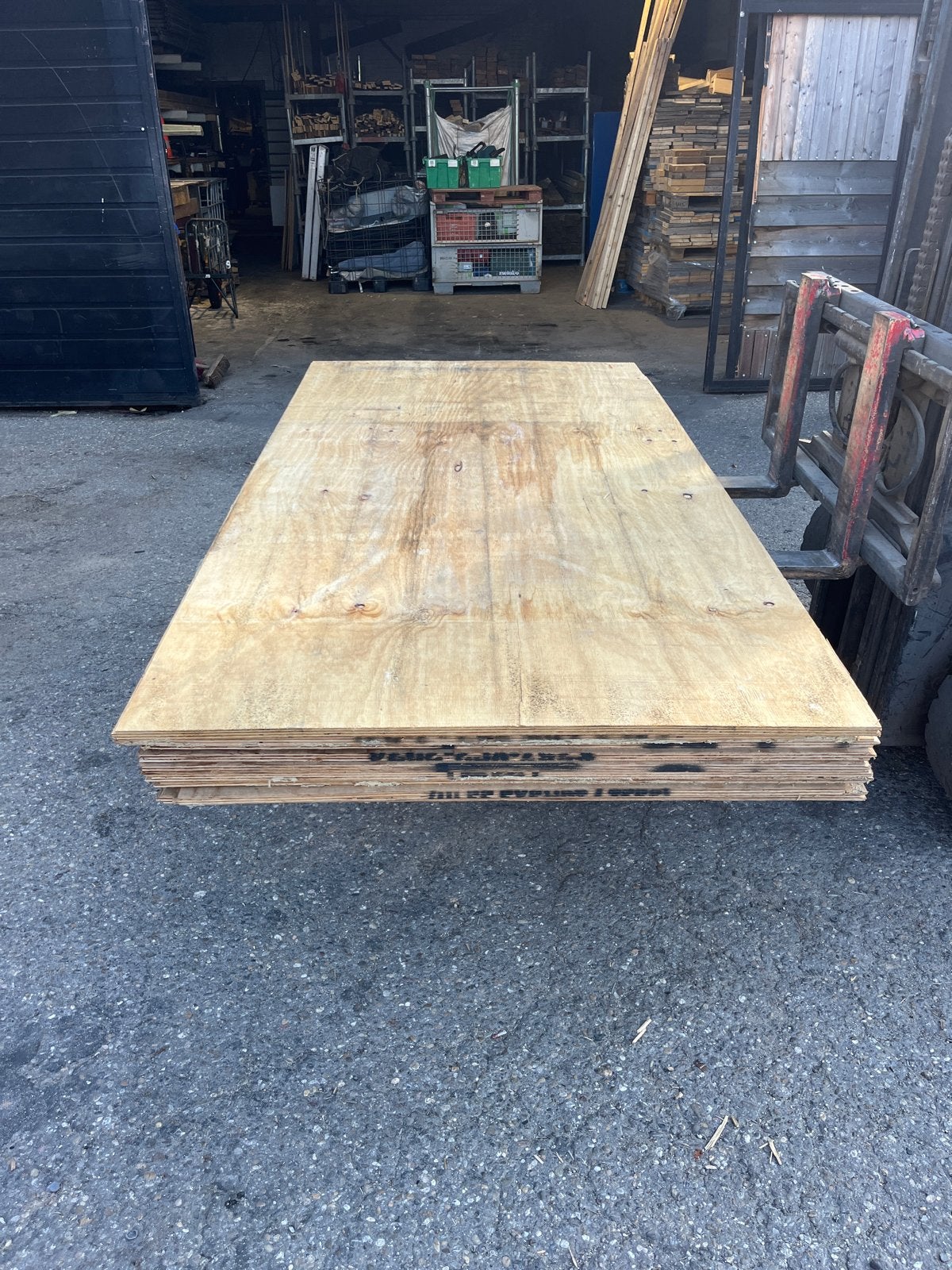 Gebruikte Underlayment platen 18mm (122x244cm), Gebruikt, Minder dan 25 mm, Overige typen, Ophalen of Verzenden