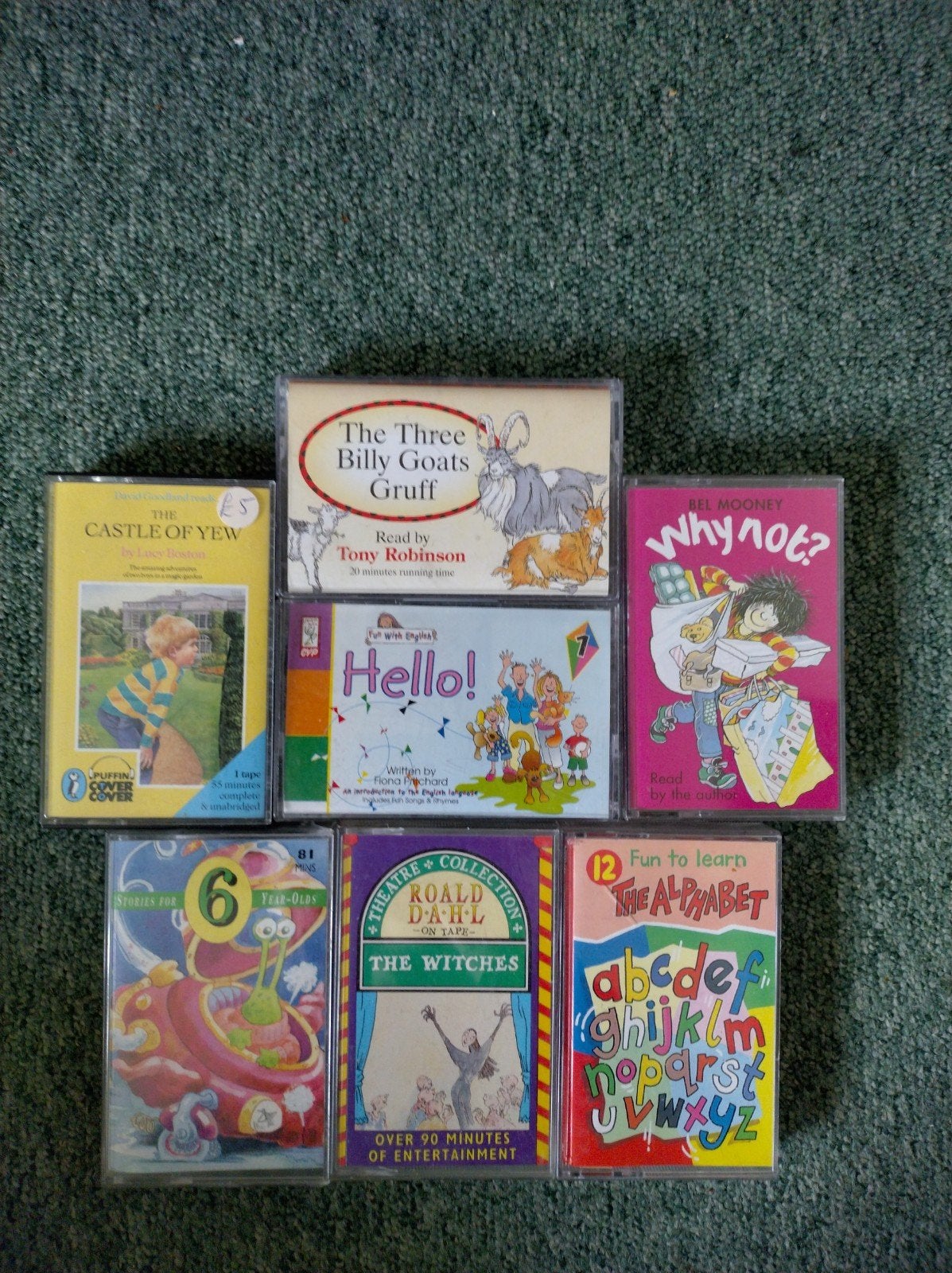 Engelse verhalen en verhaaltjes op cassettebandjes, Cd's en Dvd's, Ophalen, Gebruikt