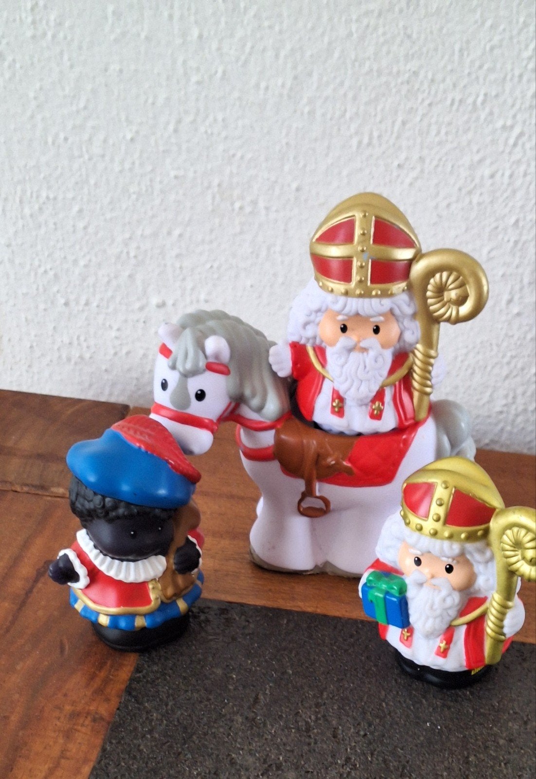 Fp Littele People 2x Sinterklaas&1x Zwarte Piet + Paard, Diversen, Sinterklaas, Ophalen