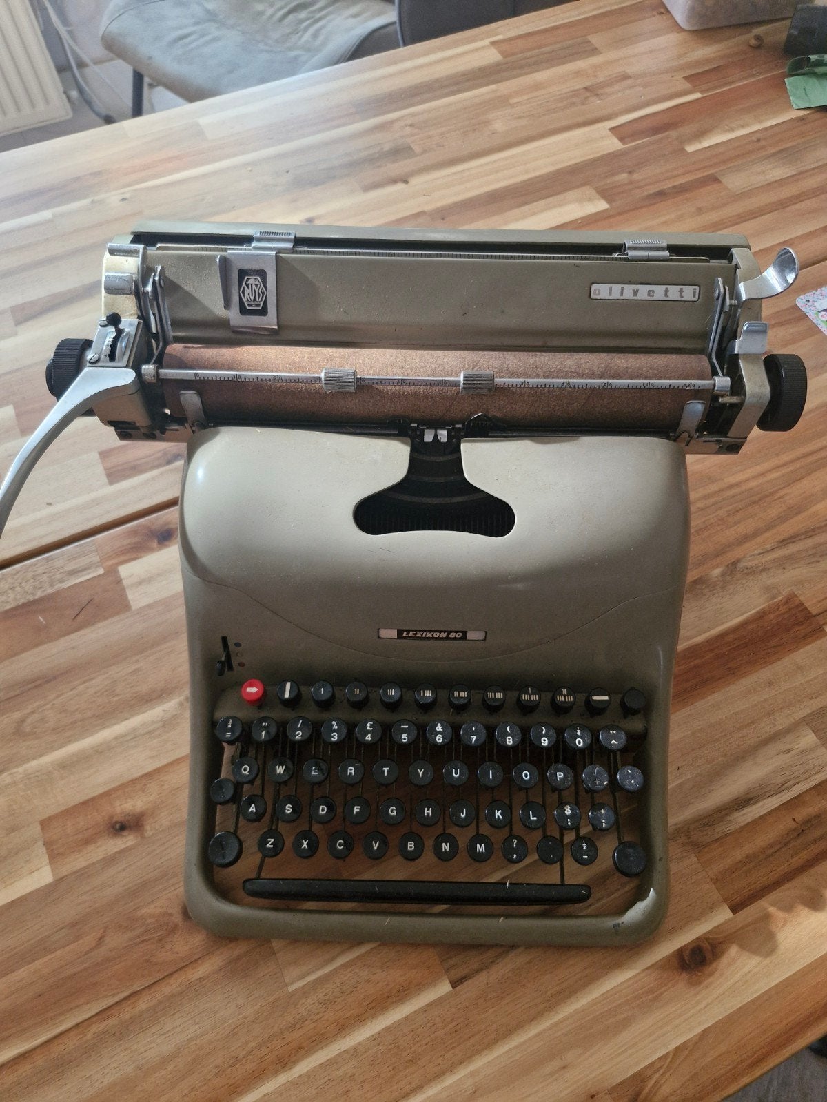 Olivetto typemachine, Diversen, Ophalen, Gebruikt