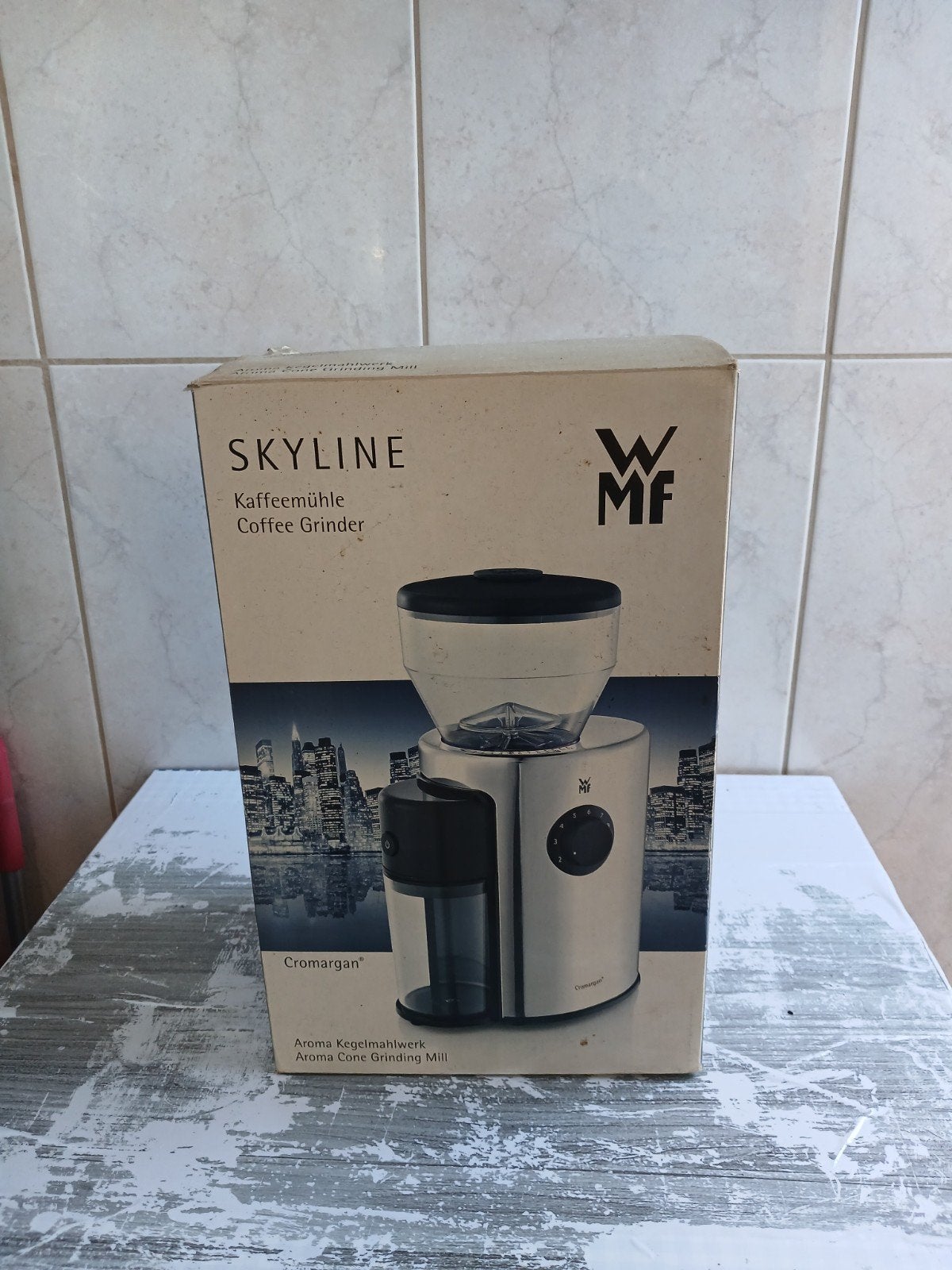WMF Skyline Koffiemolen - Compleet met doos, Witgoed en Apparatuur, Koffiezetapparaten, Ophalen, Zo goed als nieuw, Overige modellen