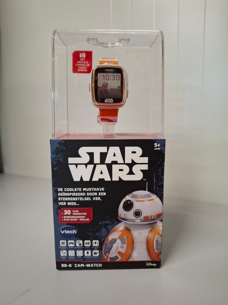 Star wars horloge BB-8, Ophalen of Verzenden, Nieuw, Gebruiksvoorwerp