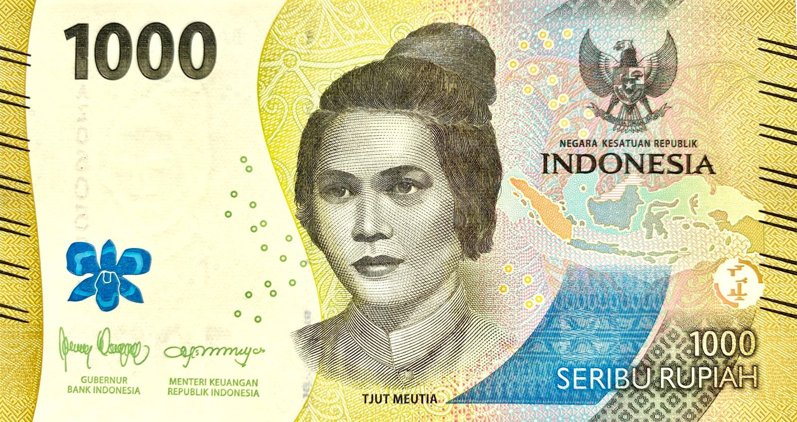 1000 Rupiah Indonesië 2022 Bankbiljet UNC #IDJ, Postzegels en Munten, Bankbiljetten | Azië, Ophalen of Verzenden, Zuidoost-Azië