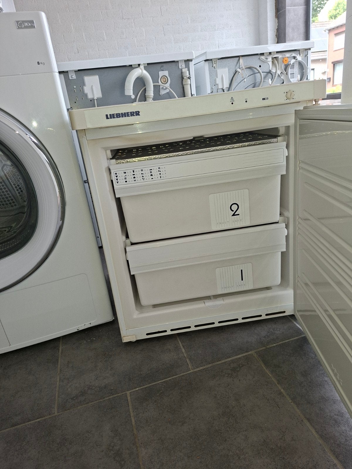 Liebherr opzet vrieskastje, Gebruikt, Minder dan 85 cm, Minder dan 60 cm, Energieklasse A of zuiniger