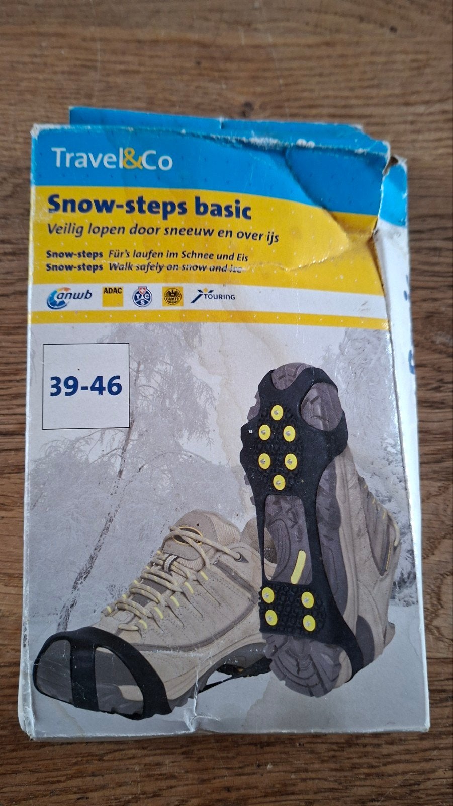 Travel&Co Snow-steps basic - Veilig lopen op sneeuw en ijs, Sport en Fitness, Ophalen of Verzenden, Nieuw, Overige typen, Overige merken