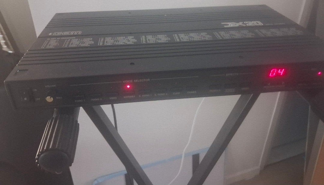 GEM Dex 20 Vintage Piano Module - Z.G.A.N. uit 1990, Ophalen, Zo goed als nieuw, Overige merken