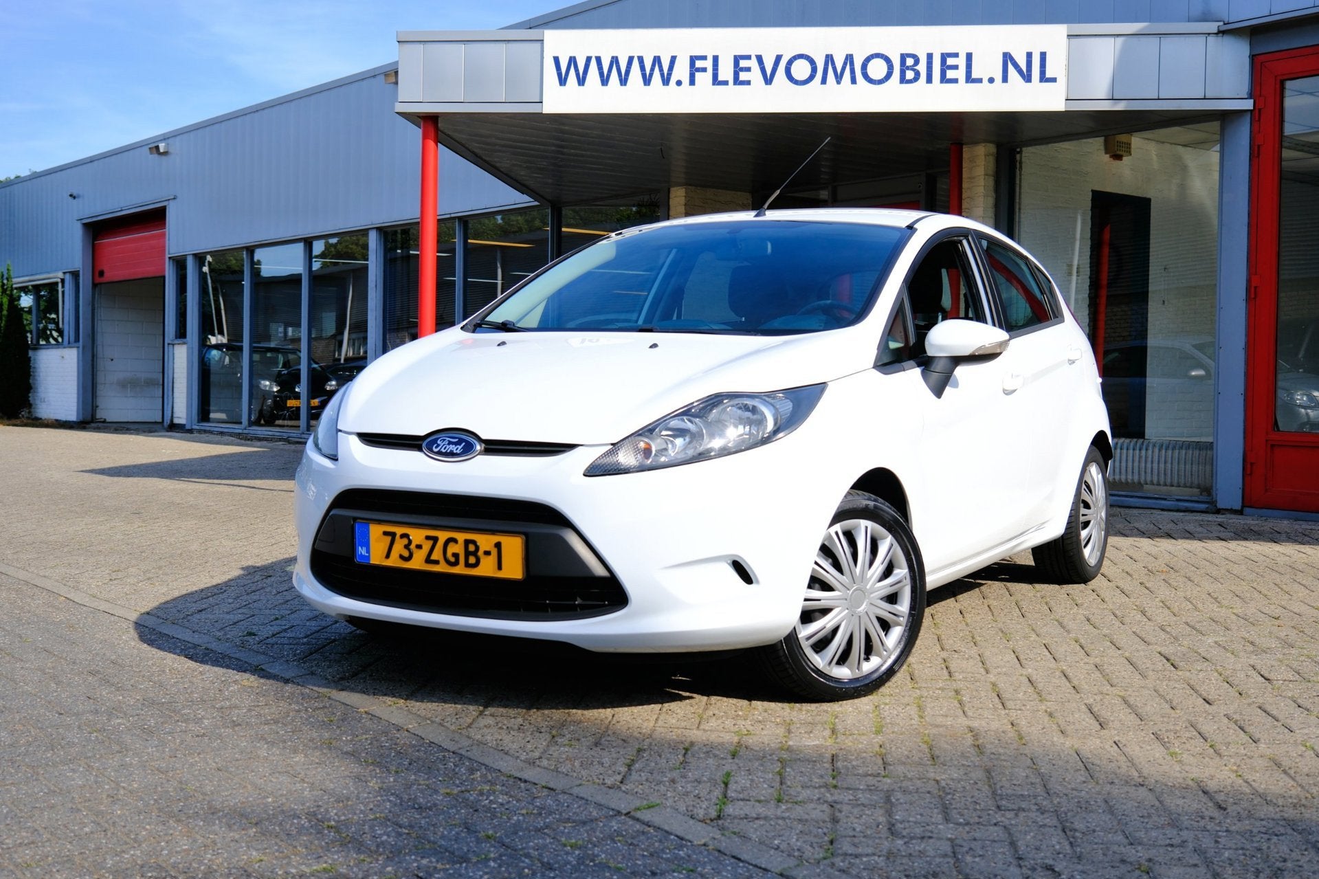 Ford Fiesta 1.25 Champion 5-drs *66.675km!* Airco, Voorwielaandrijving, Euro 5, Stof, 1242 cc