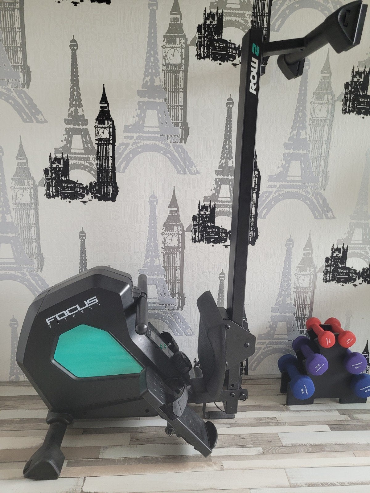 Focus fitness Row 2 roeitrainer, Ophalen, Gebruikt