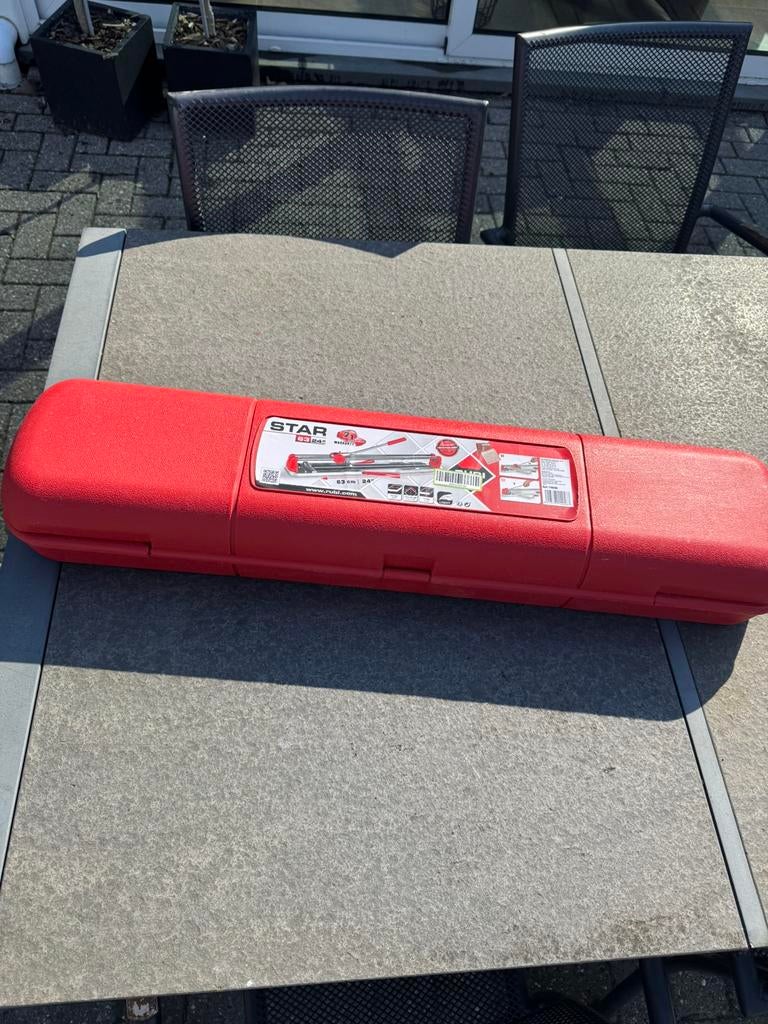 Tegelsnijder Rubi Star 63 zgan  zie tekst, Overige materialen, 30 cm of meer, 50 tot 150 cm, Ophalen of Verzenden