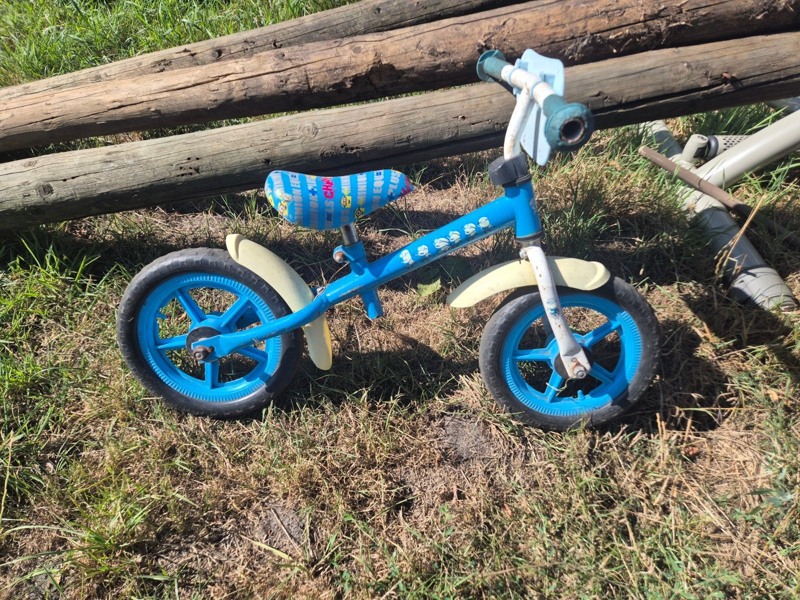 Blauwe loopfiets voor kinderen - Gebruikt, Ophalen, Gebruikt, Minder dan 16 inch