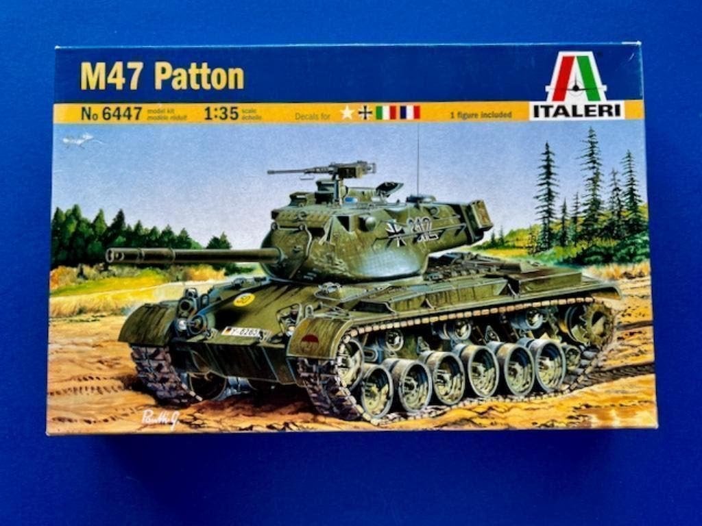 italeri	6447	M47 'Patton'	1/35 sealed, Verzenden, Nieuw, 1:32 tot 1:50, Italeri