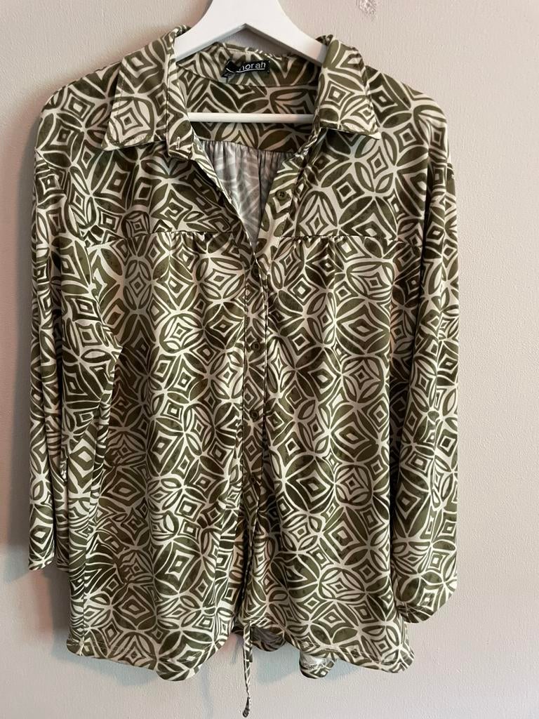 Norah blouse, Ophalen of Verzenden, Zo goed als nieuw, Maat 42/44 (L), Zwart