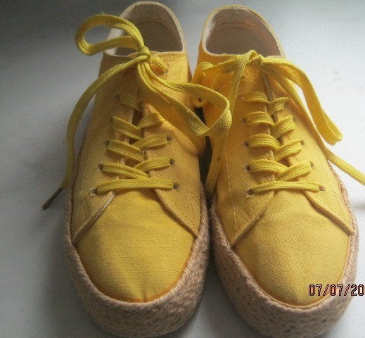 Gymschoenen mt 38 merk Poelman geel, Poelman, Geel, Nieuw, Ophalen of Verzenden