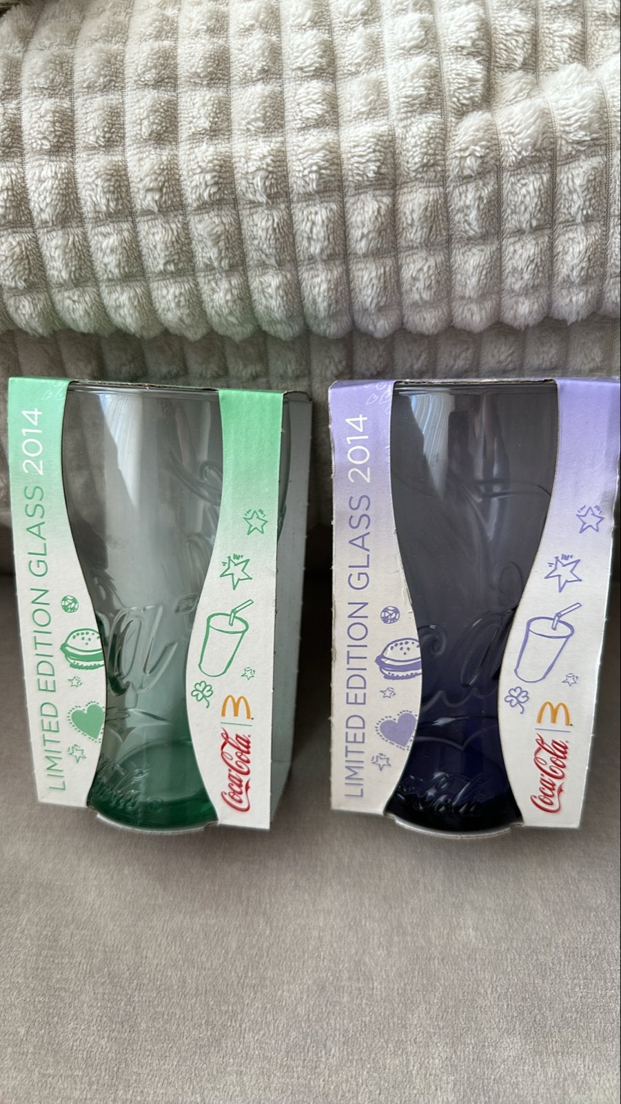 Coca-Cola Limited Edition Glazen 2014 - McDonald's, Verzamelen, Ophalen of Verzenden, Nieuw