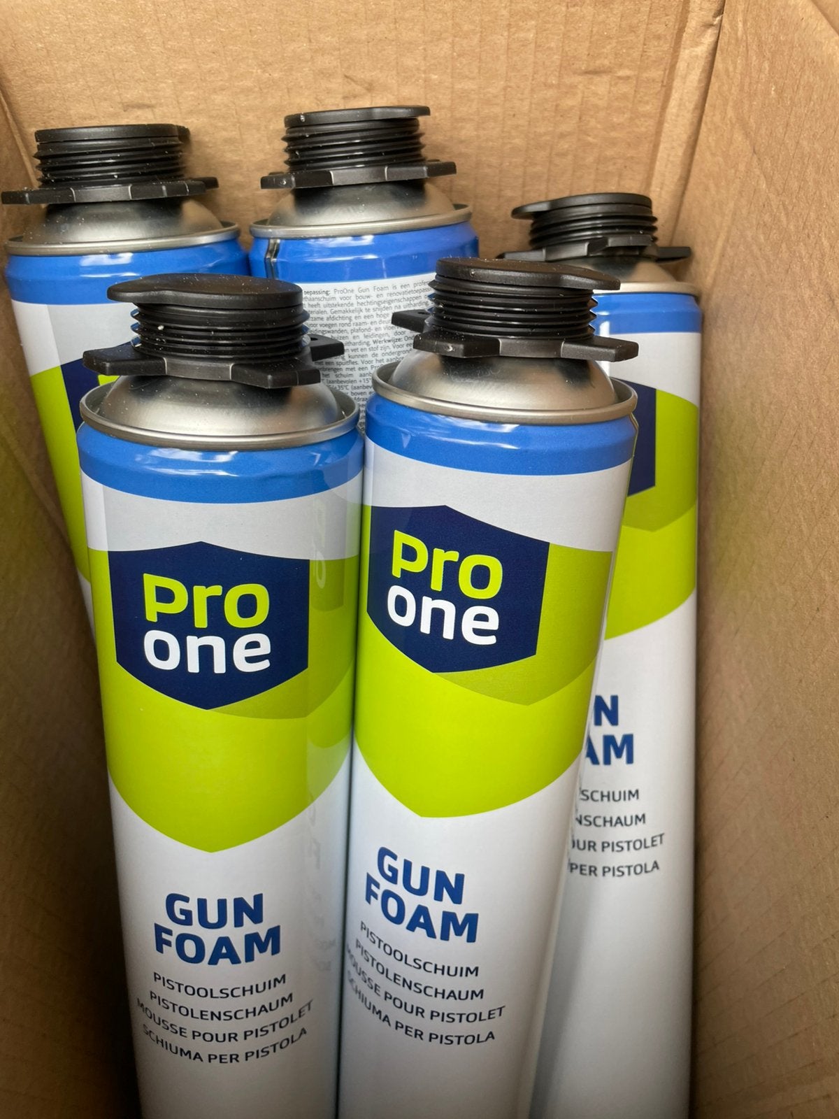 5x pro one PUR, Ophalen of Verzenden, Nieuw, Overige materialen
