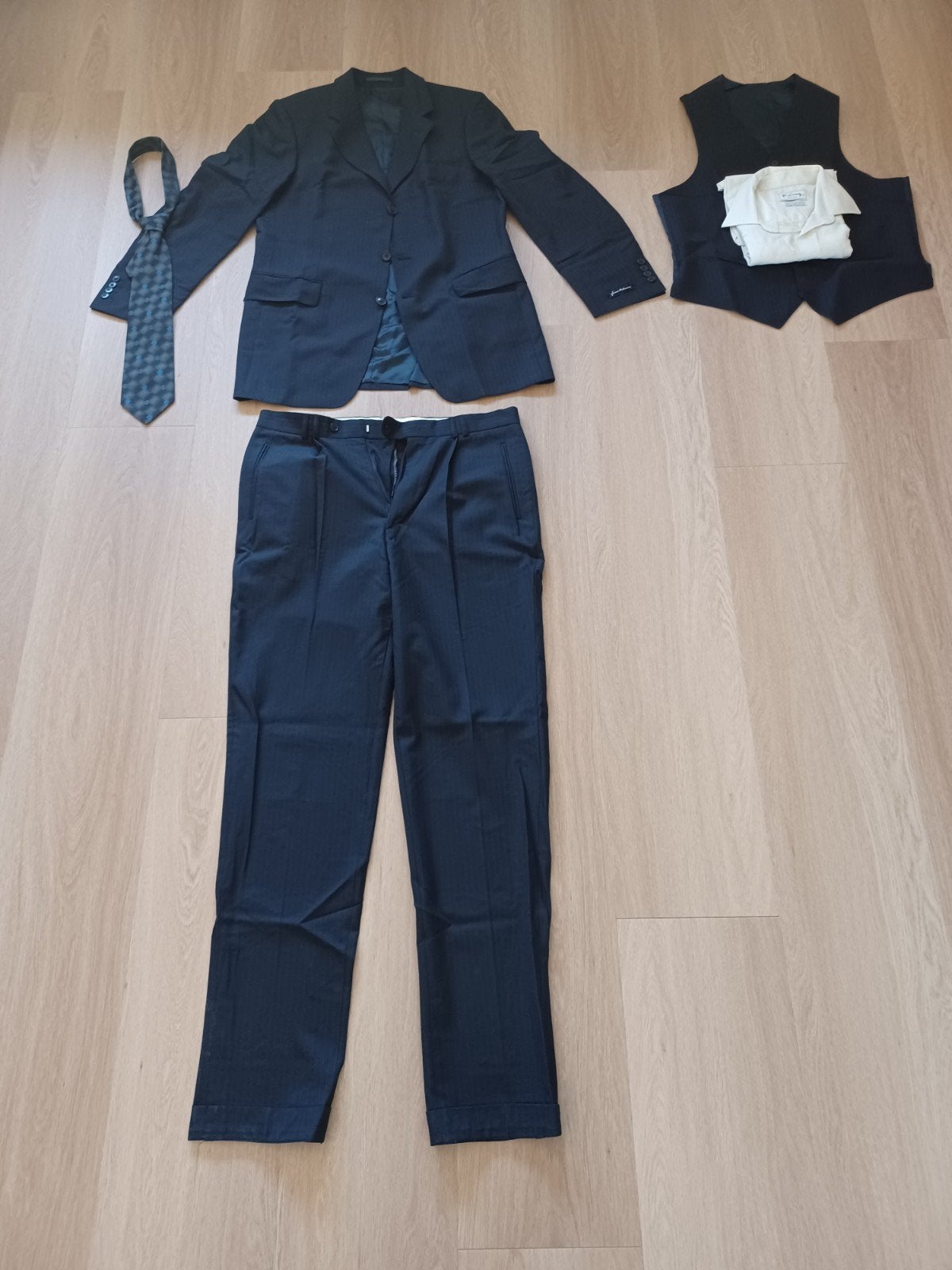 Herenpak/kostuum compleet - Frans Molenaar - Maat L, Kleding | Heren, Maat 52/54 (L), Ophalen of Verzenden, Zo goed als nieuw