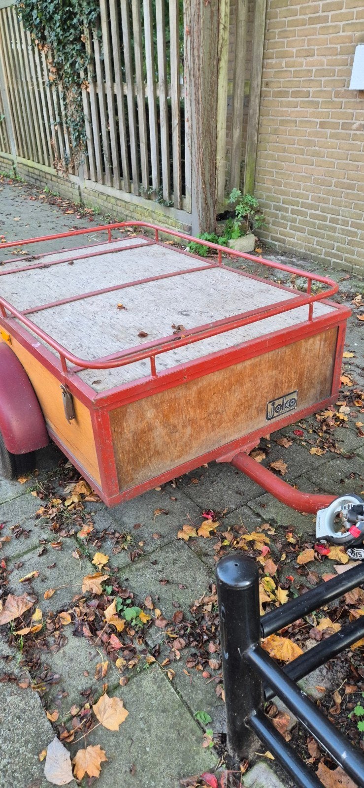 Compacte aanhangwagen met imperiaal - Jolo, Ophalen, Gebruikt
