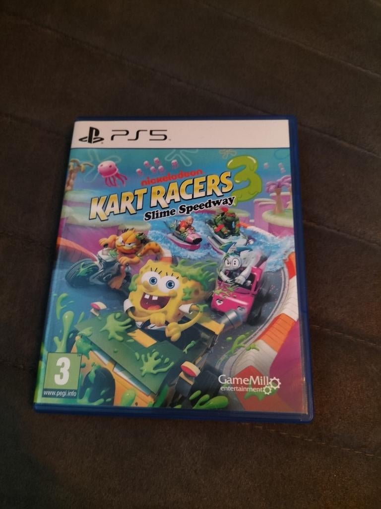 Nickelodeon Kart Racers 3: Slime Speedway, Ophalen of Verzenden, Zo goed als nieuw, Racen en Vliegen, Vanaf 18 jaar