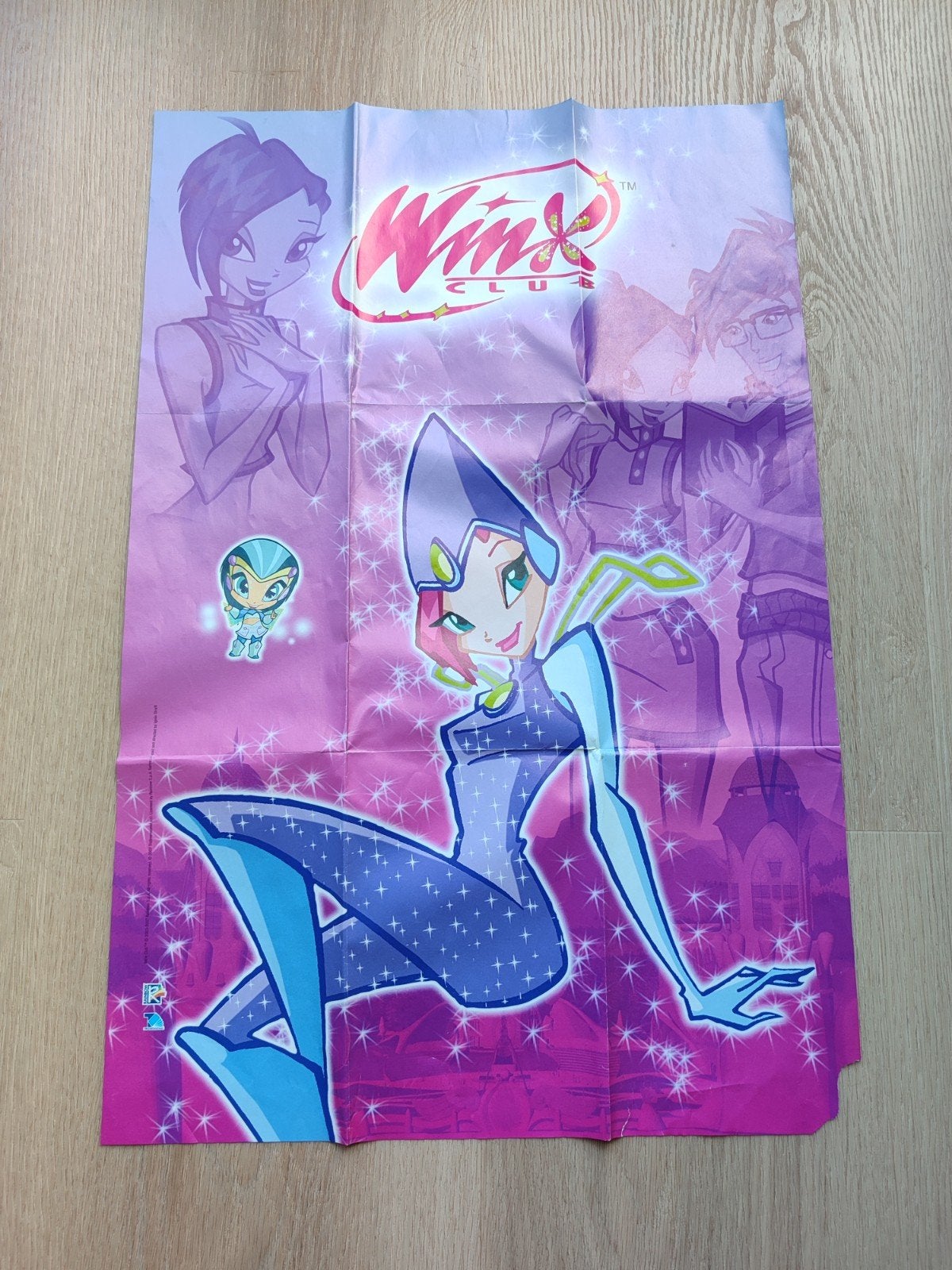 Winx Club Poster Tecna - Zeldzaam, Ophalen of Verzenden, 1980 tot heden, Buitenland, Tijdschrift