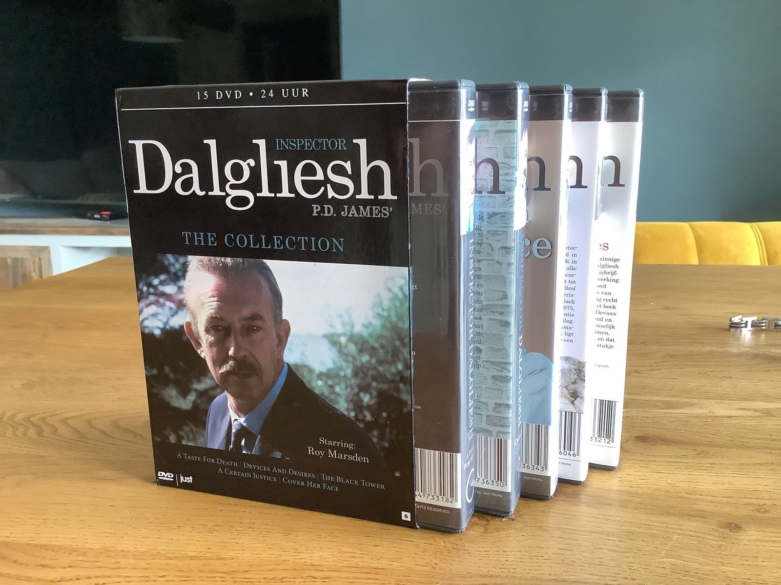 11). Inspector Dalgliesh “ The Collection” 15 dvd’s., Cd's en Dvd's, Ophalen of Verzenden, Zo goed als nieuw