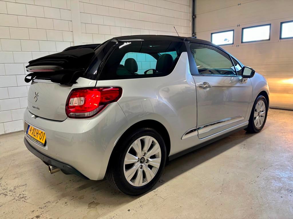 Citroen DS3 Cabrio 1.2 PureTech So Chic Bj.14|Clima|Cabrio|P, Voorwielaandrijving, Euro 5, Stof, Zwart