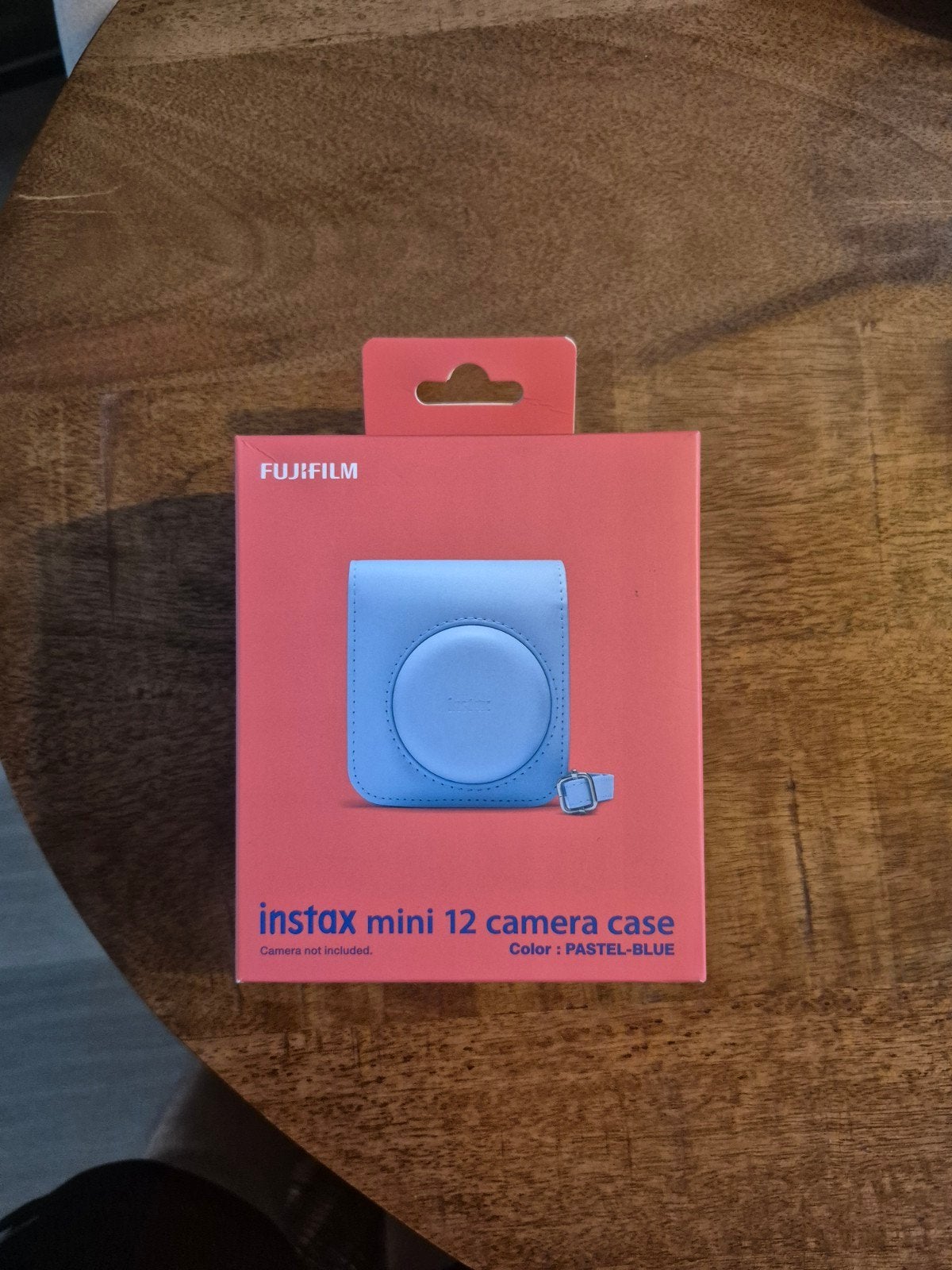 Instax Mini 12 Camera Case - Pastel Blauw (Nieuw), Overige merken, Hoes, Blauw, Nieuw