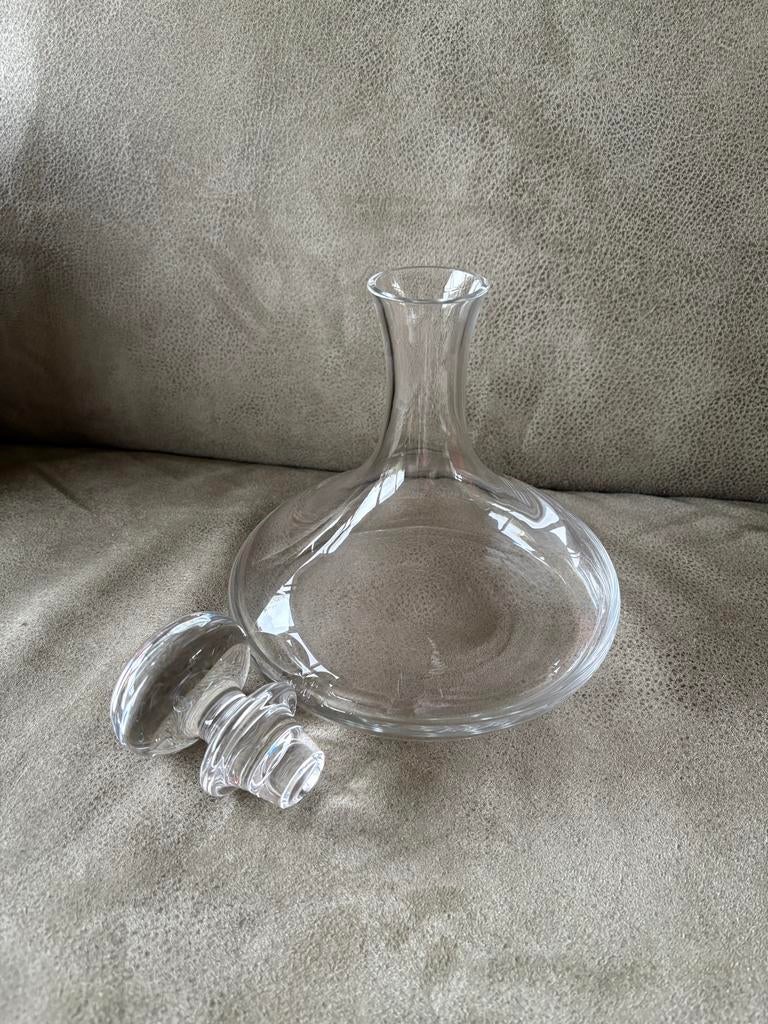 Glazen karaf met stolp (Baccarat), Ophalen of Verzenden