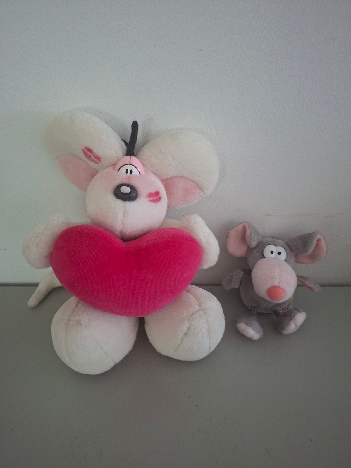 Diddl en Diddlina knuffels - set van 2, Verzamelen, Ophalen of Verzenden