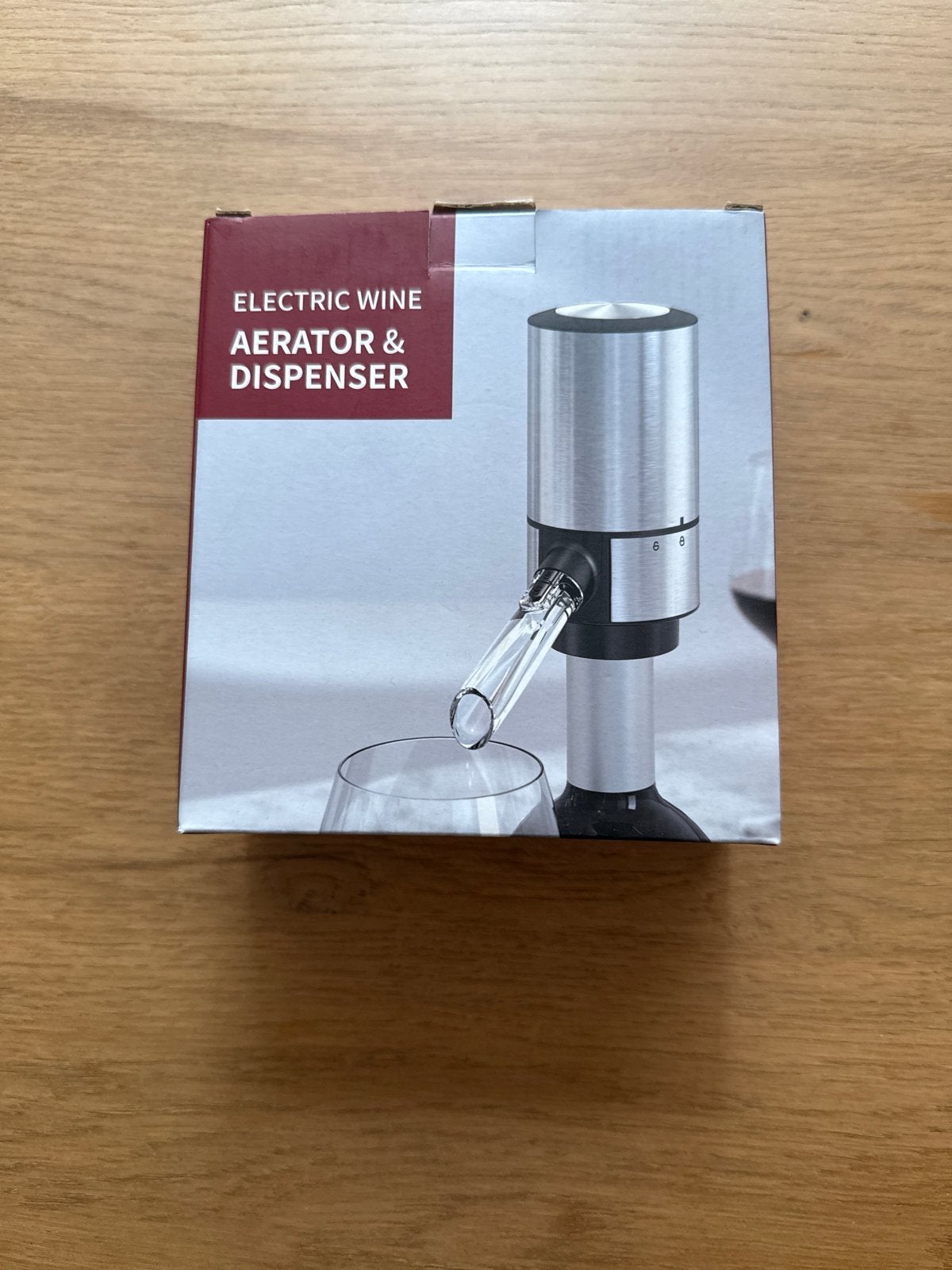 Elektrische Wijn Beluchter & Dispenser, Ophalen of Verzenden, Nieuw