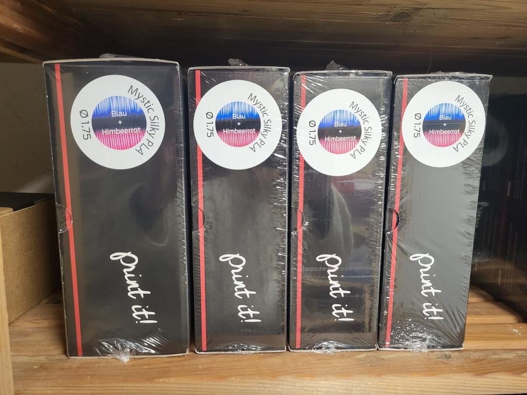 Mystic Silky PLA Filament 1.75mm - Blauw + roze, Nieuw, Ophalen of Verzenden, Filament, Mystic Silky PLA