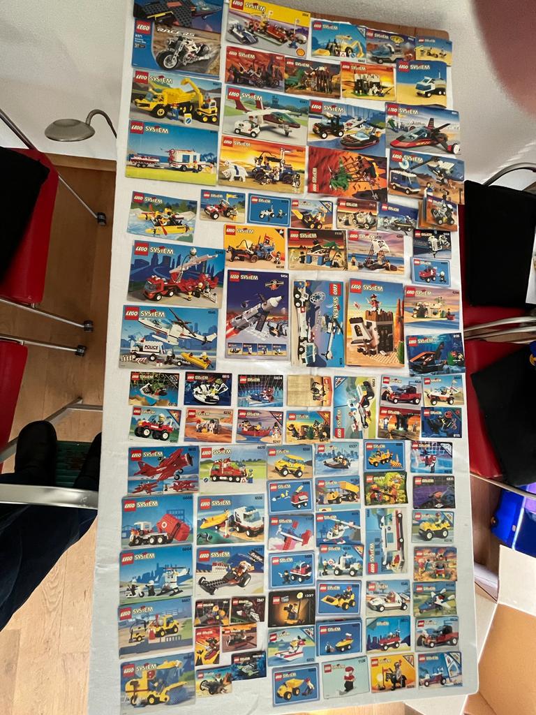 Grote LEGO verzameling met bouwtekeningen - Gebruikt, comple, Ophalen, Gebruikt, Lego, Complete set