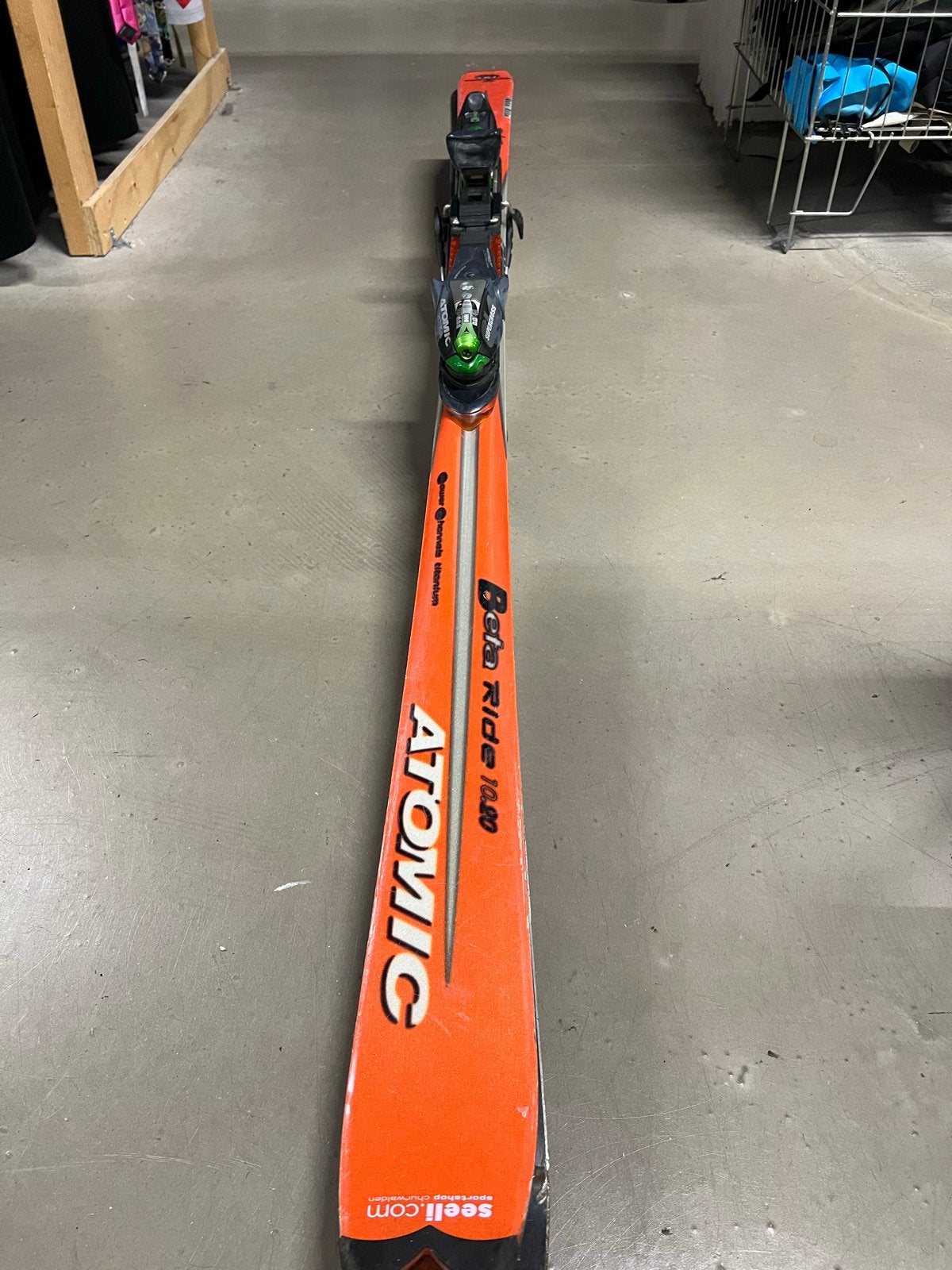 Atomic Beta Ride 10.20 + SX 614 Ski's - 180cm, Ophalen of Verzenden, Carve, Atomic, Skiën