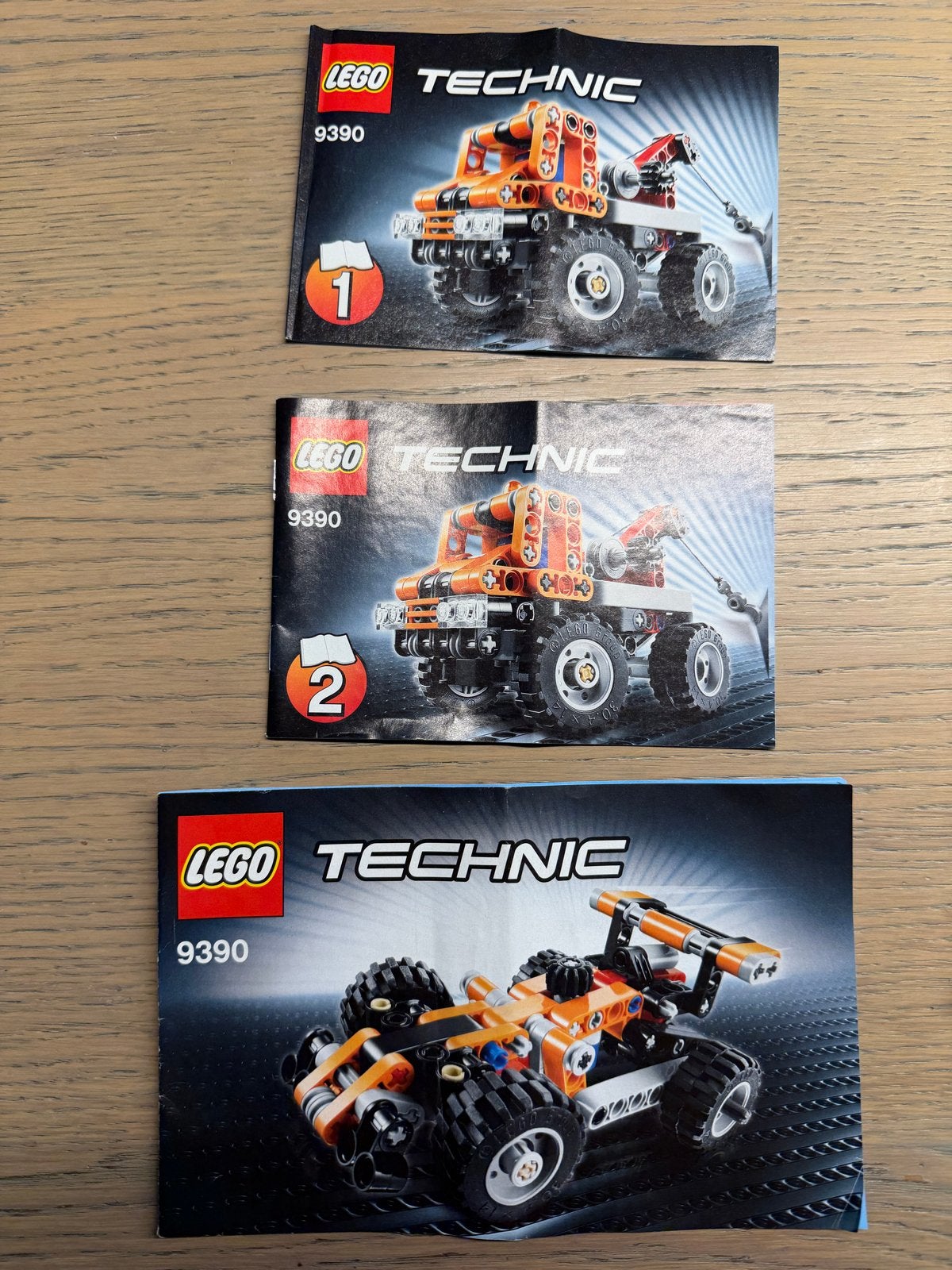 Lego Technic 9390  - raceauto + sleepwagen (2 in 1), Kinderen en Baby's, Speelgoed | Duplo en Lego, Ophalen, Zo goed als nieuw