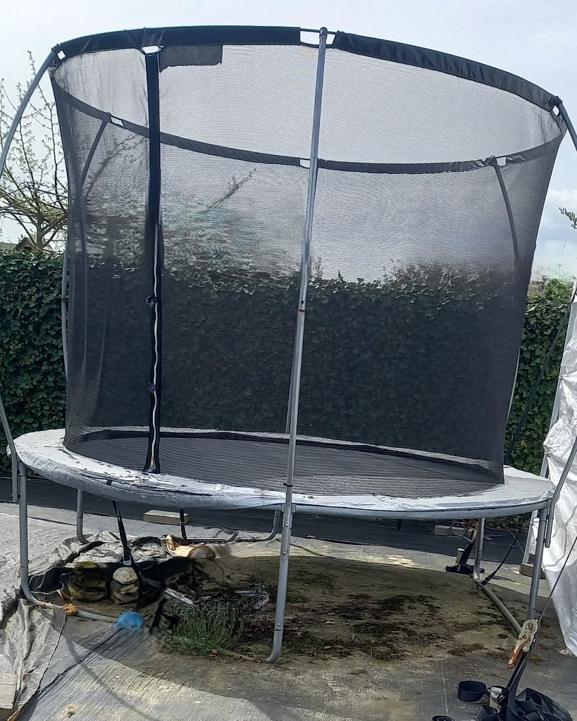 trampoline, Ophalen of Verzenden, Gebruikt