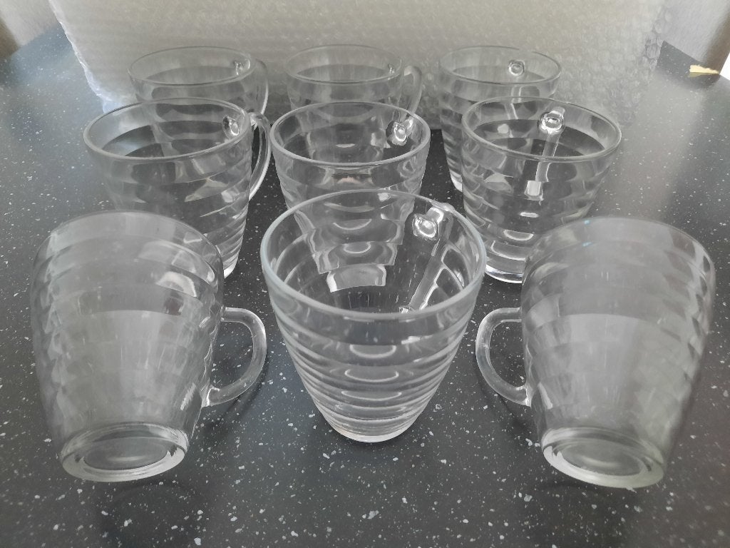 negen theeglazen nieuw, Glas of Glazen, Overige merken, Nieuw, Ophalen of Verzenden