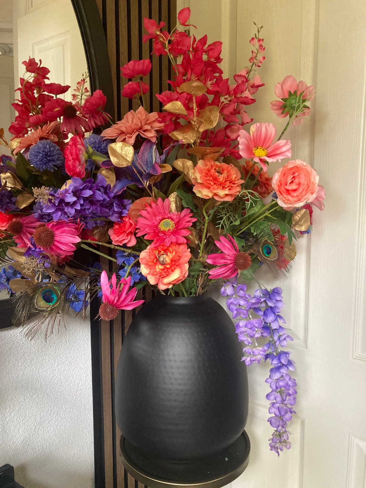 Boeket los Luxe Zijden bloemen Zijde, Ophalen of Verzenden, Nieuw, Boeket