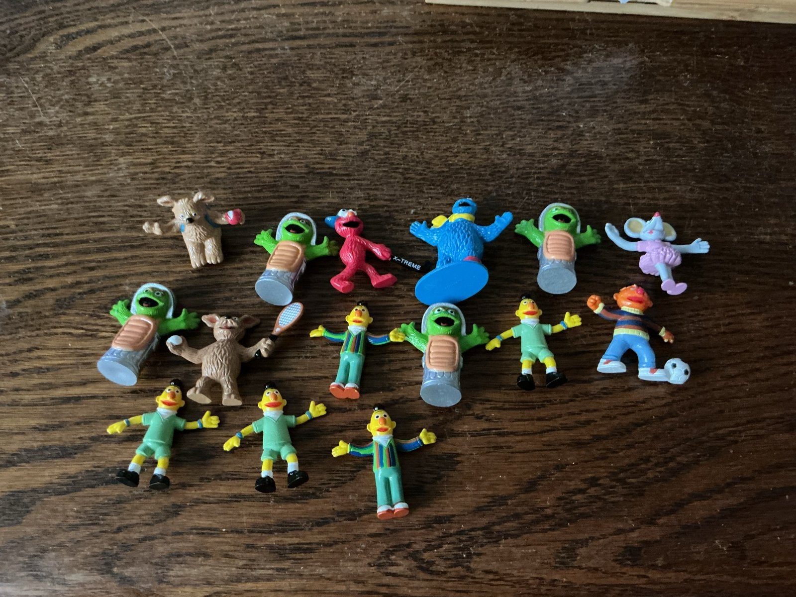 Sesamstraat en andere figuren speelgoedcollectie, Ophalen of Verzenden, Gebruikt, Jongen of Meisje