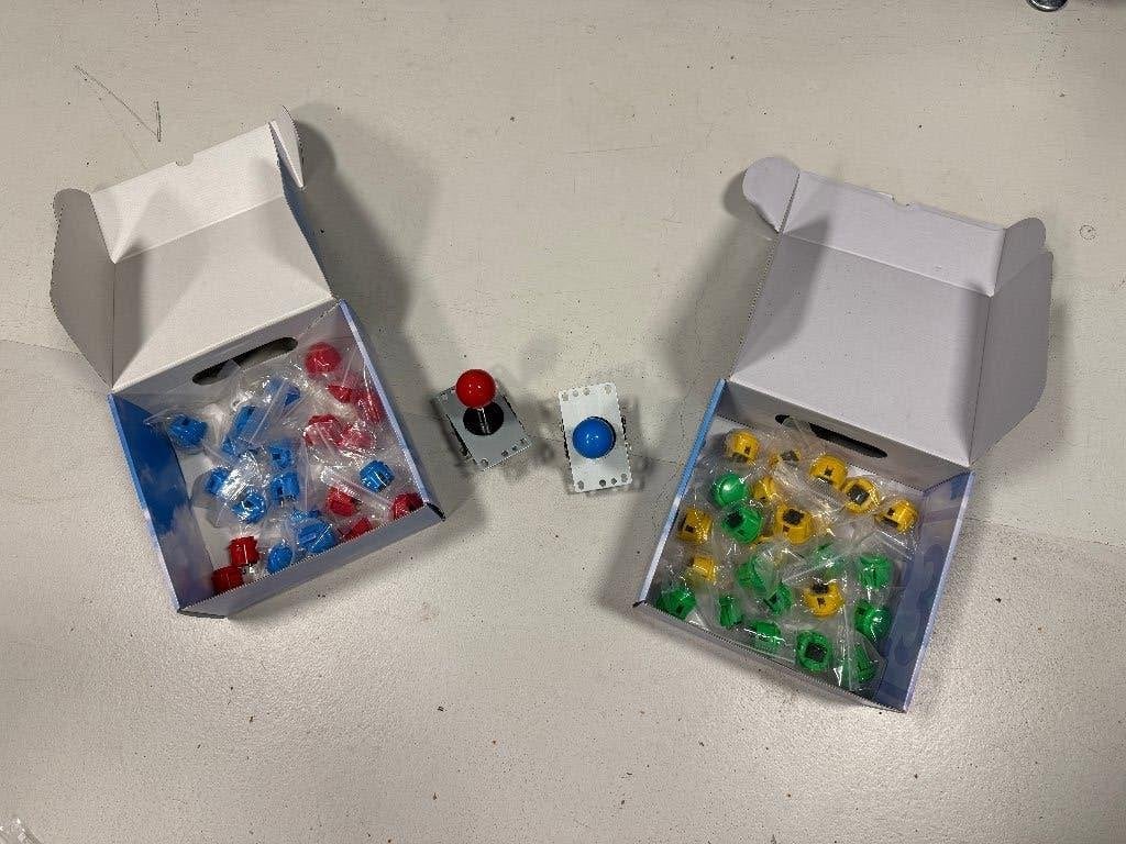knoppen en Joysticks voor arcade kasten, 1 speler, Ophalen of Verzenden, Nieuw, Vanaf 3 jaar