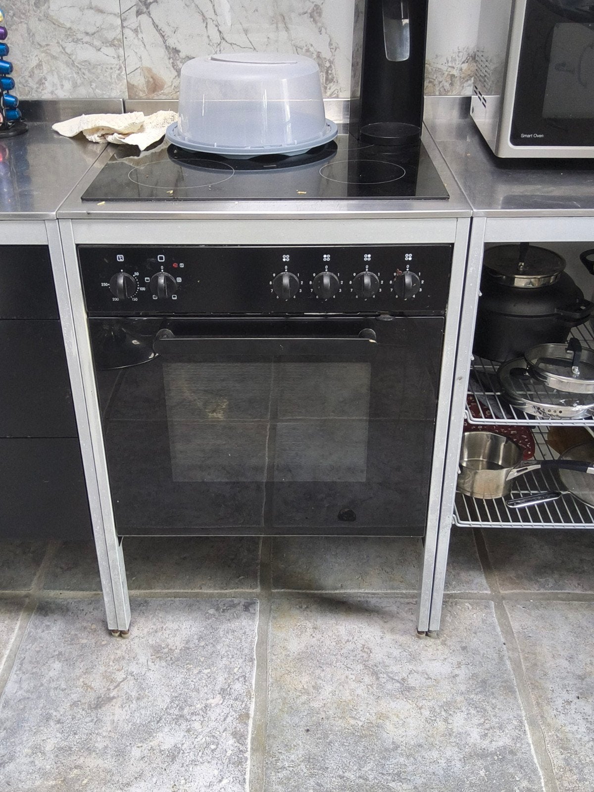 IKEA UDDEN CG3 Inbouw Oven met Kookplaat, Witgoed en Apparatuur, Ovens, Ophalen, Gebruikt, Oven, IKEA