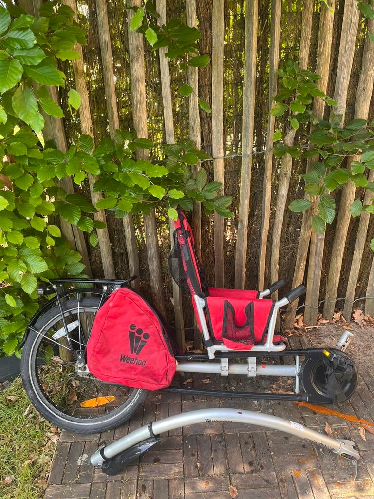 Weehoo fietsaanhanger, Ophalen, Gebruikt, 80 kg of meer