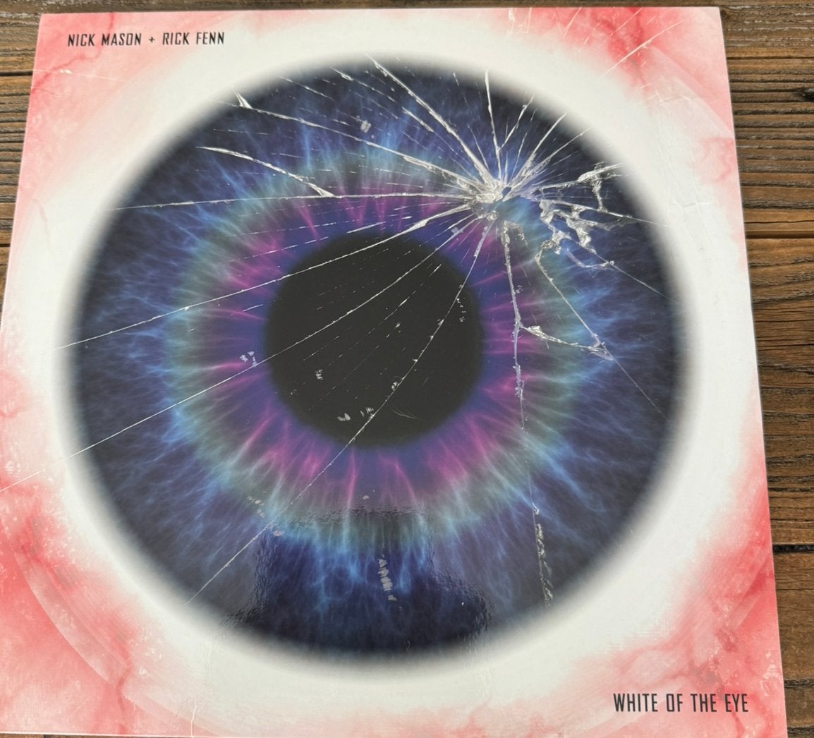 Nick Mason (Pink Floyd) & Rick Fenn - White Of The Eye LP, LP, Gebruikt, Ophalen of Verzenden, Classic Rock