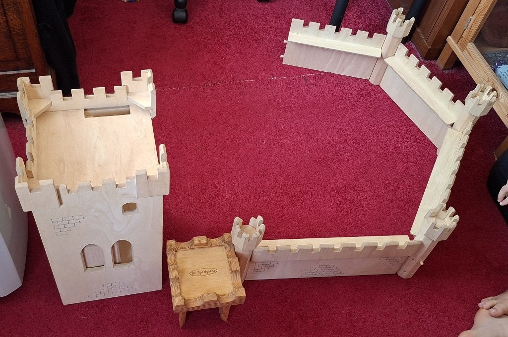 Houten speelkasteel, Ophalen, Gebruikt, Overige typen