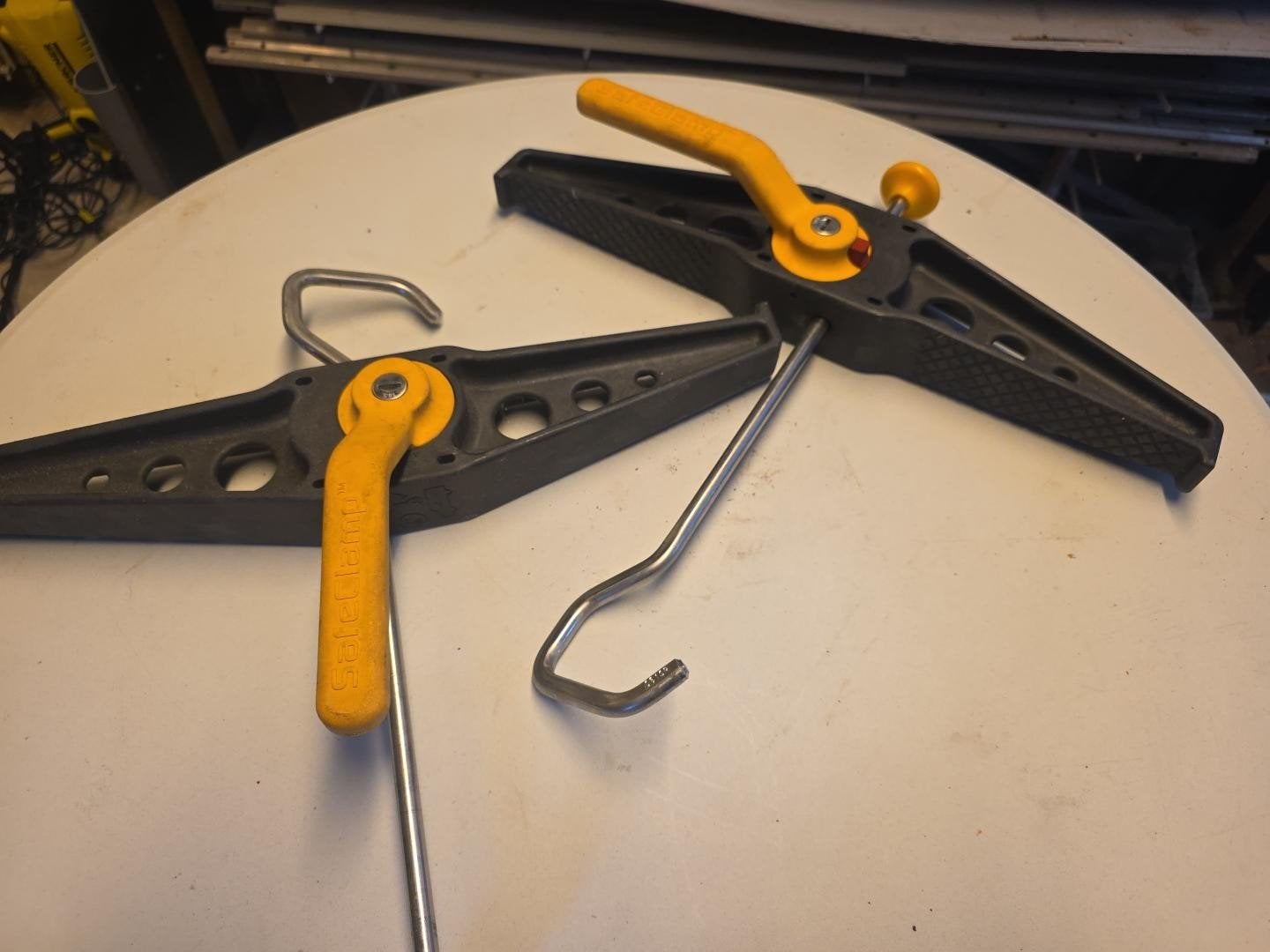 2x Rhino SafeClamp ladderklemmen - zonder sleutels, Ophalen