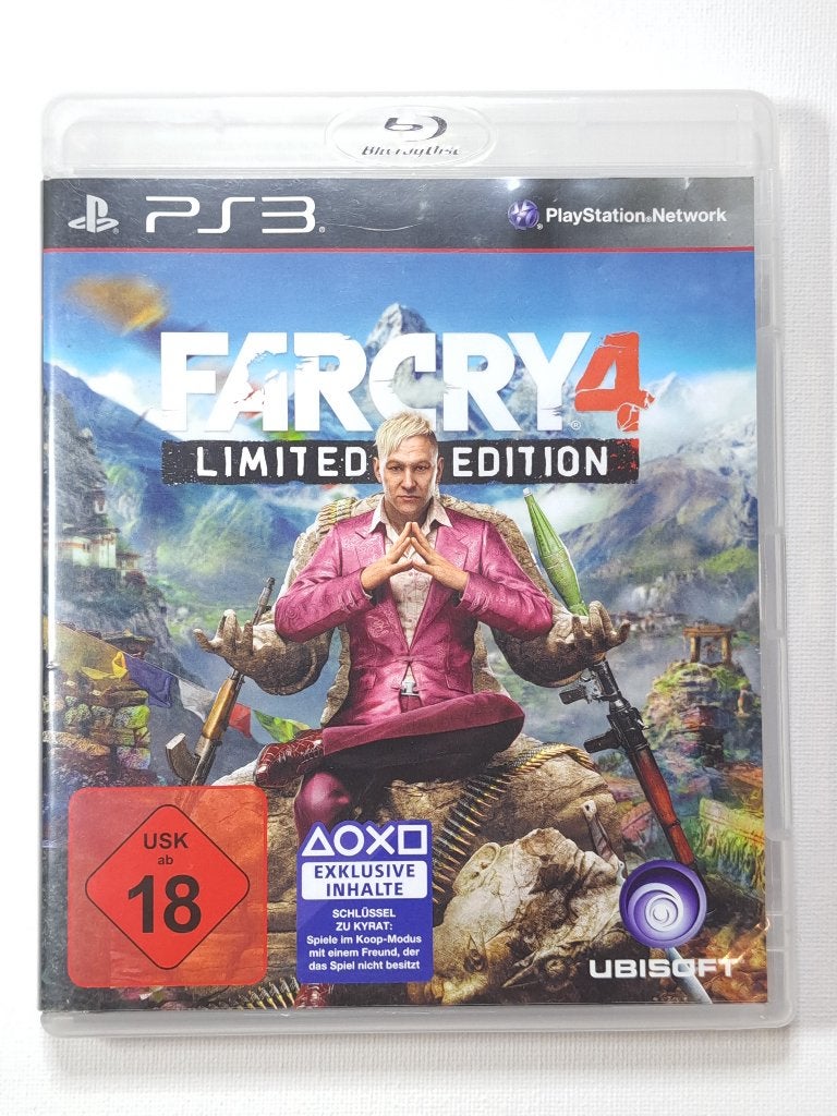 Farcry 4 - Limited Edition - PlayStation 3 - PS3 - PAL, Sony Interactive Entertainment Network Europe Limited, Vanaf 18 jaar, Shooter
