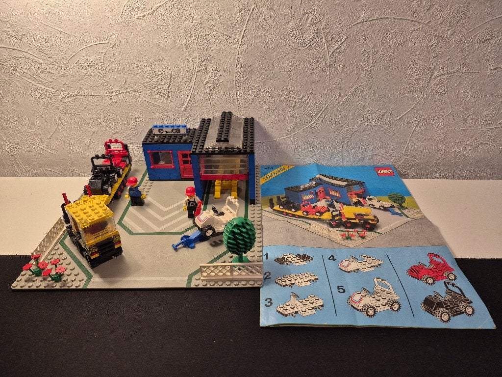 Lego Town 1966 Car Repair Shop, Kinderen en Baby's, Speelgoed | Duplo en Lego, Gebruikt, Lego, Ophalen of Verzenden, Compleet